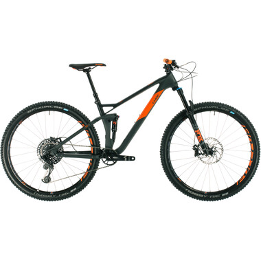 Mountain Bike CUBE STEREO 120 HPC TM 29" Gris/Naranja 2020 0